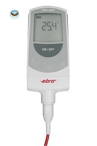 Máy đo nhiệt độ điện tử hiện số với tay cầm và cáp nối EBRO TFX 410-1 + TPX400